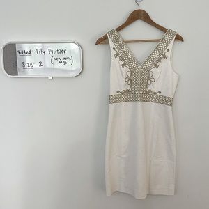 Lilly Pulitzer NWT white dress size 2